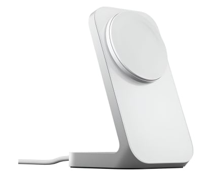 Ładowarka do smartfonów Nomad Stand One Magsafe Charger (2nd Gen) silver